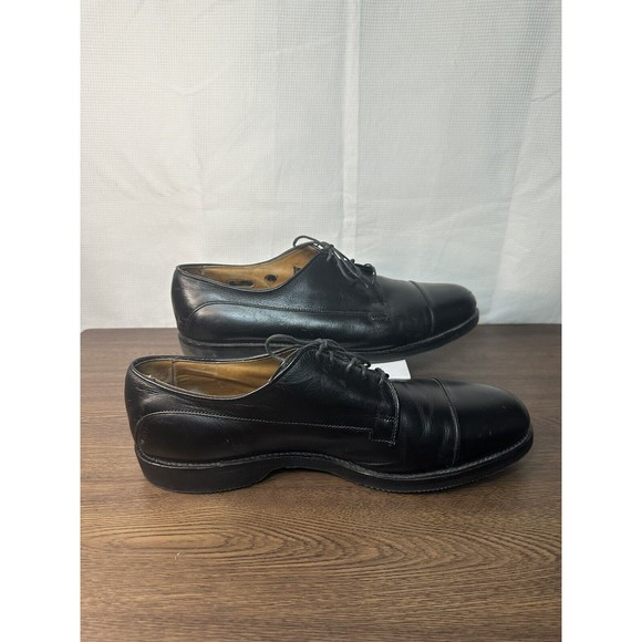 Allen Edmonds Men\'s Size 13 Black Leather Bergland Dress Shoes main image 5